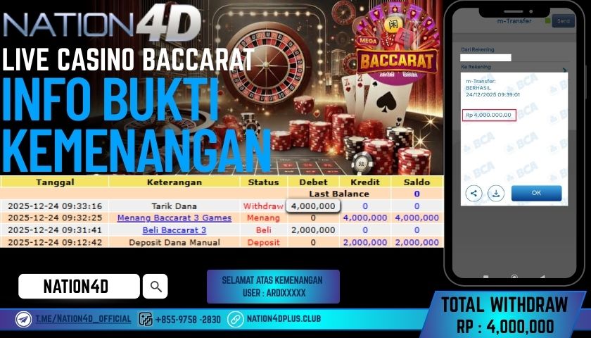 LIVE CASINO BACCARAT