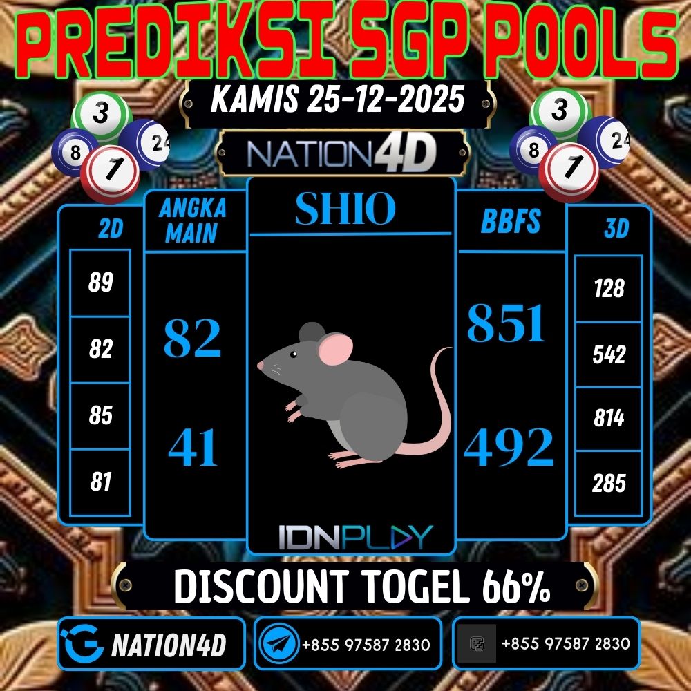 PREDIKSI SINGAPORE POOLS