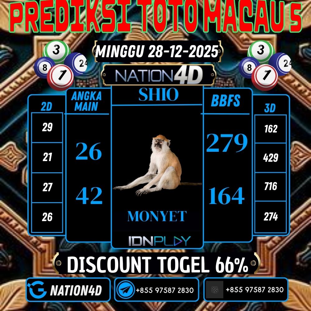 PREDIKSI TOTO MACAU 5