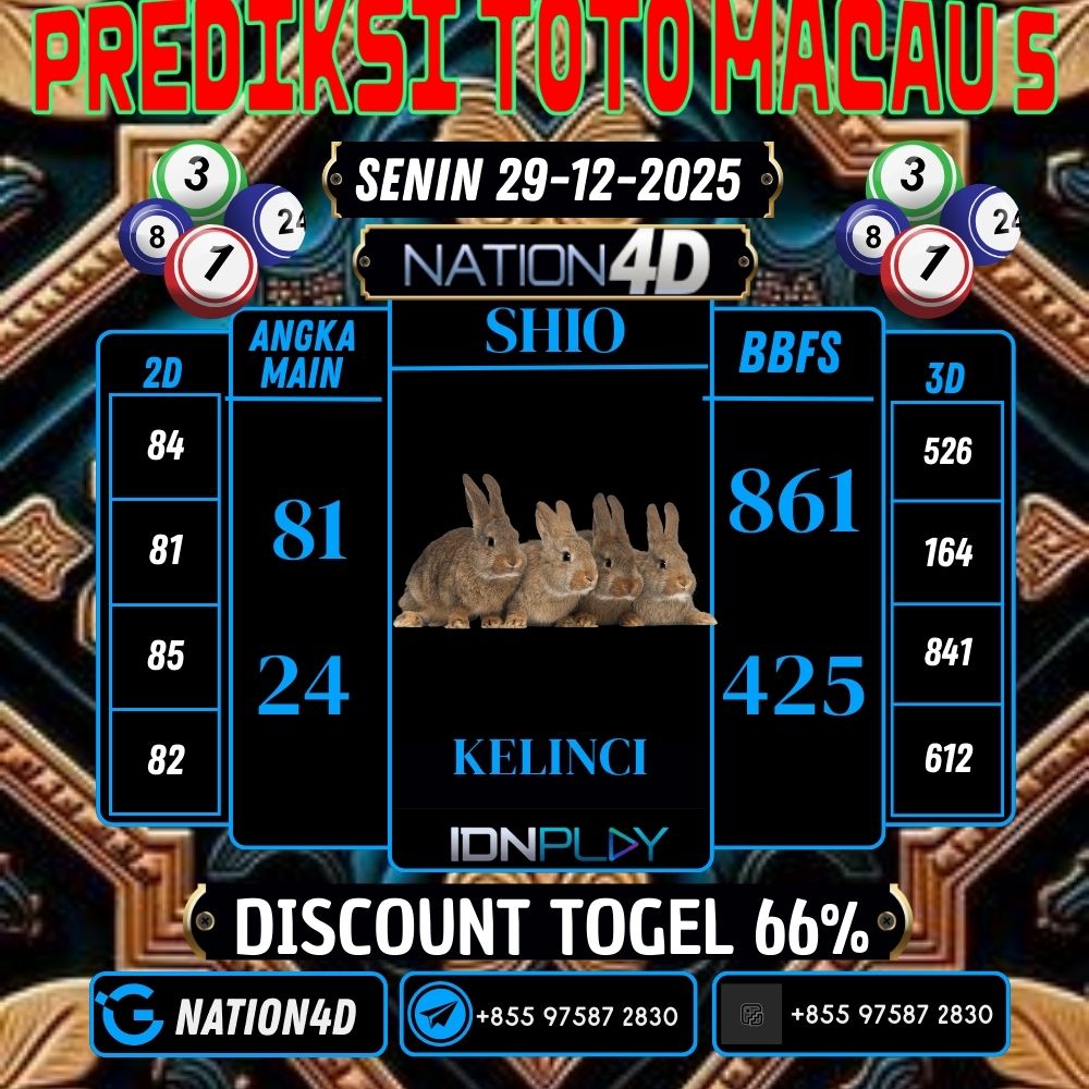 PREDIKSI TOTO MACAU 5