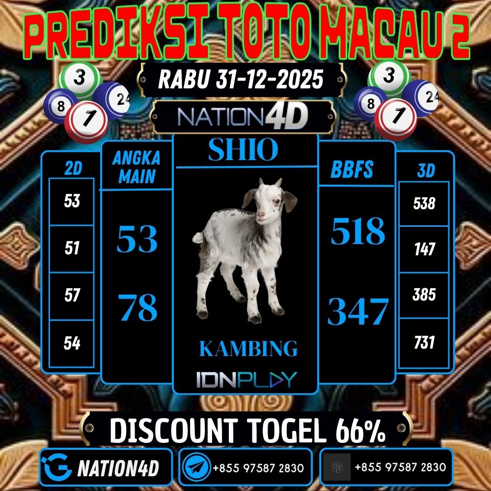 PREDIKSI TOTO MACAU 2
