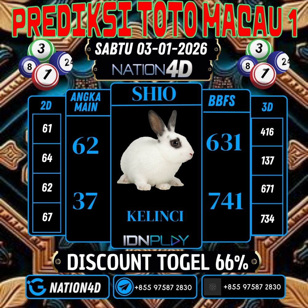 PREDIKSI TOTO MACAU 1