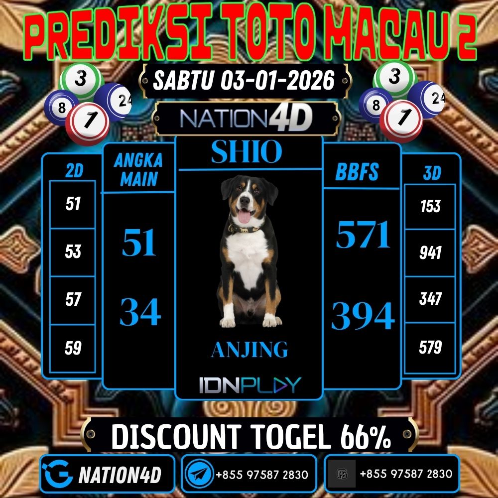 PREDIKSI TOTO MACAU 2