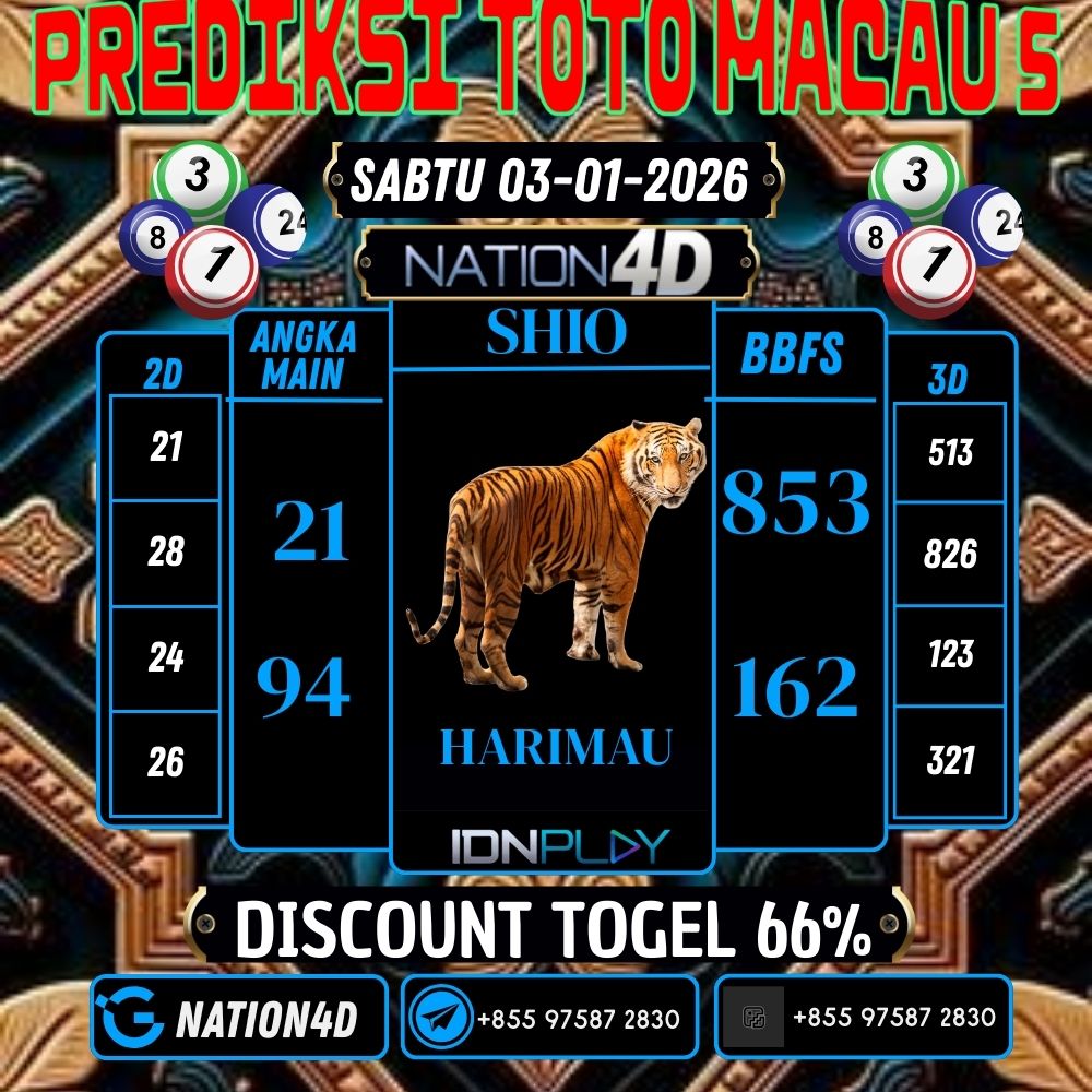 PREDIKSI TOTO MACAU 5