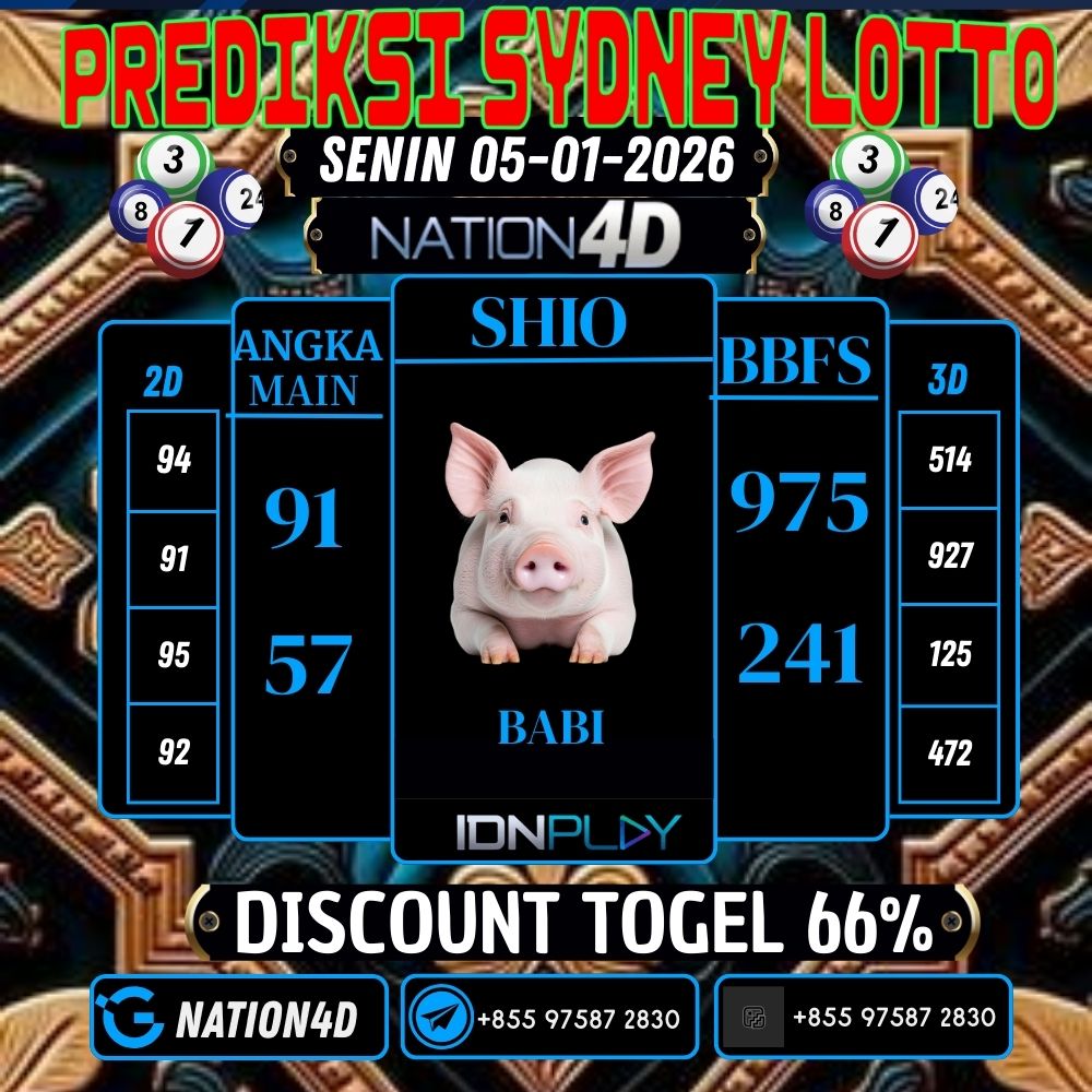 PREDIKSI SYDNEY LOTTO