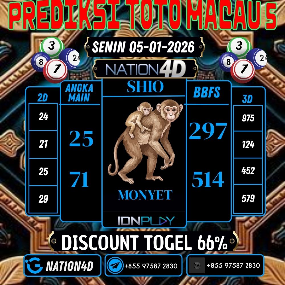 PREDIKSI TOTO MACAU 5