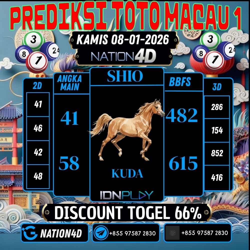 PREDIKSI TOTO MACAU 1