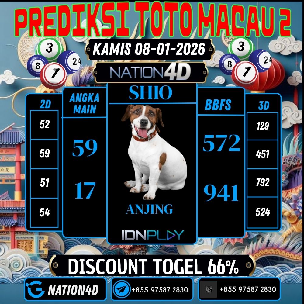 PREDIKSI TOTO MACAU 2