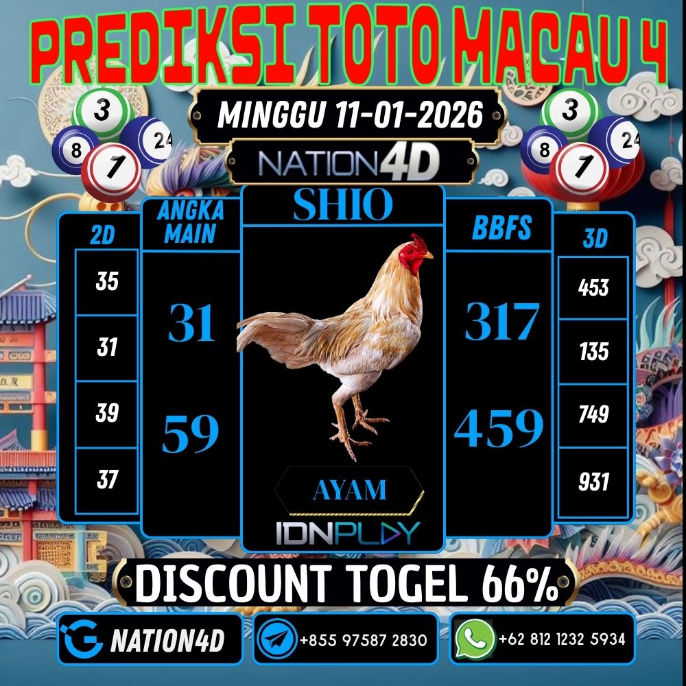PREDIKSI TOTO MACAU 4