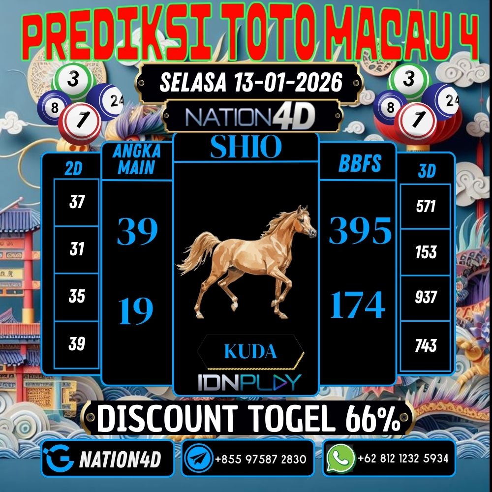 PREDIKSI TOTO MACAU 4