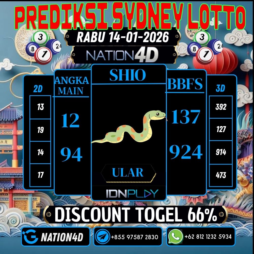 PREDIKSI SYDNEY LOTTO