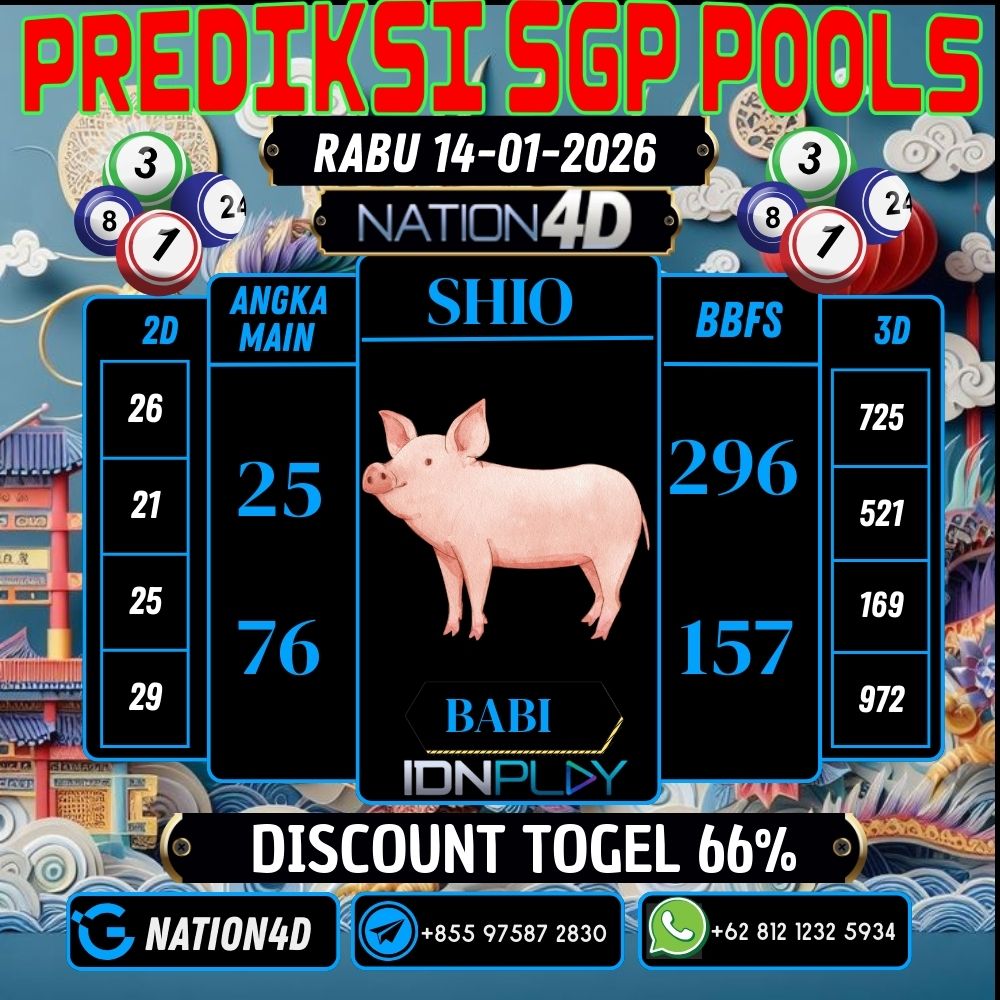 PREDIKSI SINGAPORE POOLS / LOTTO