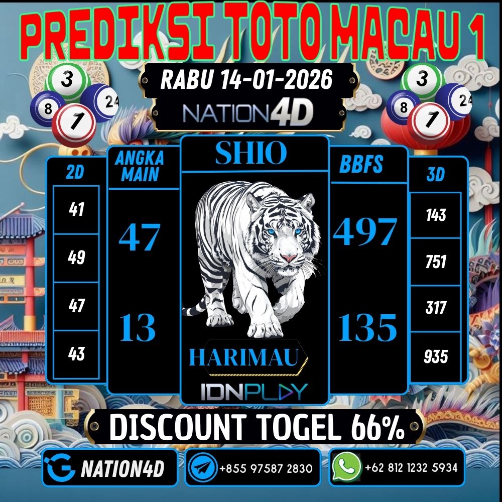 PREDIKSI TOTO MACAU 1