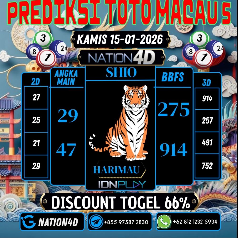 PREDIKSI TOTO MACAU 5