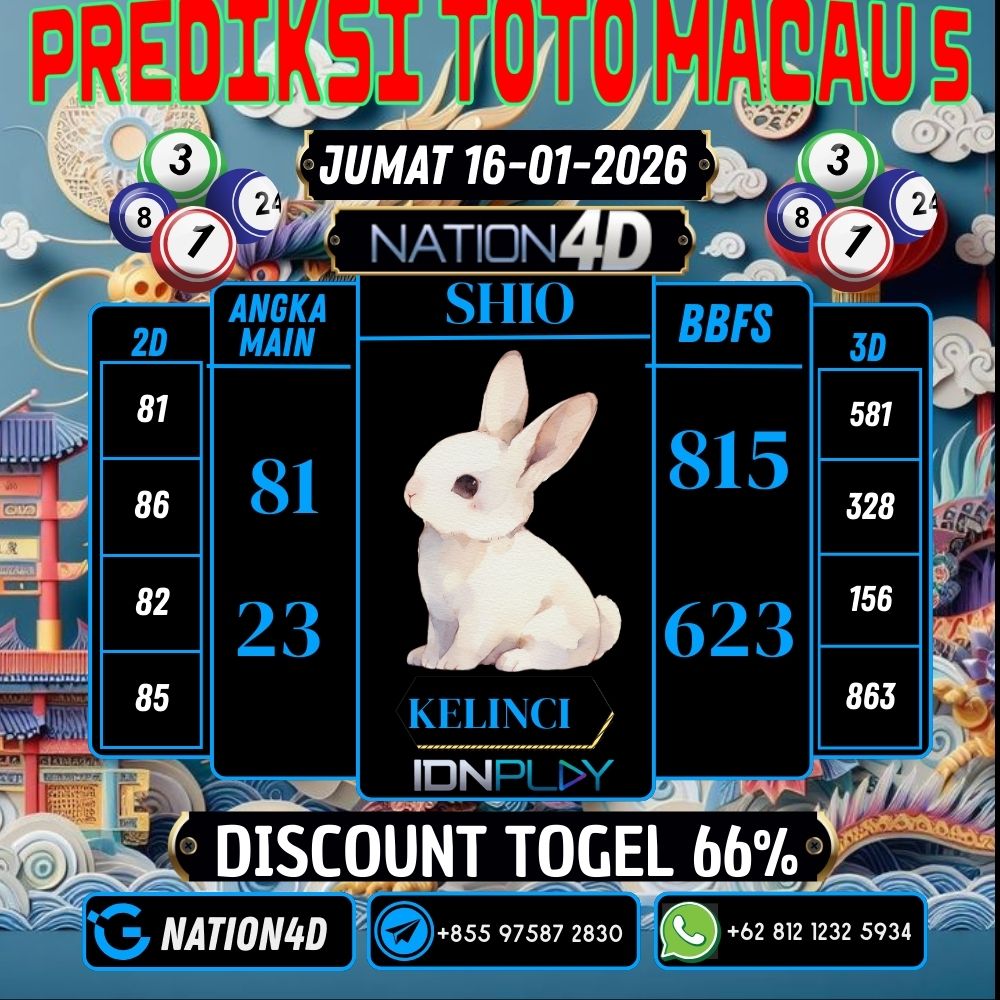 PREDIKSI TOTO MACAU 5