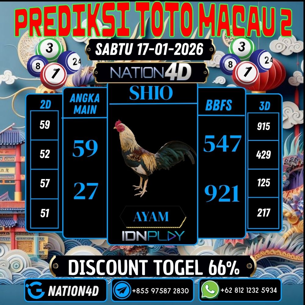 PREDIKSI TOTO MACAU 2