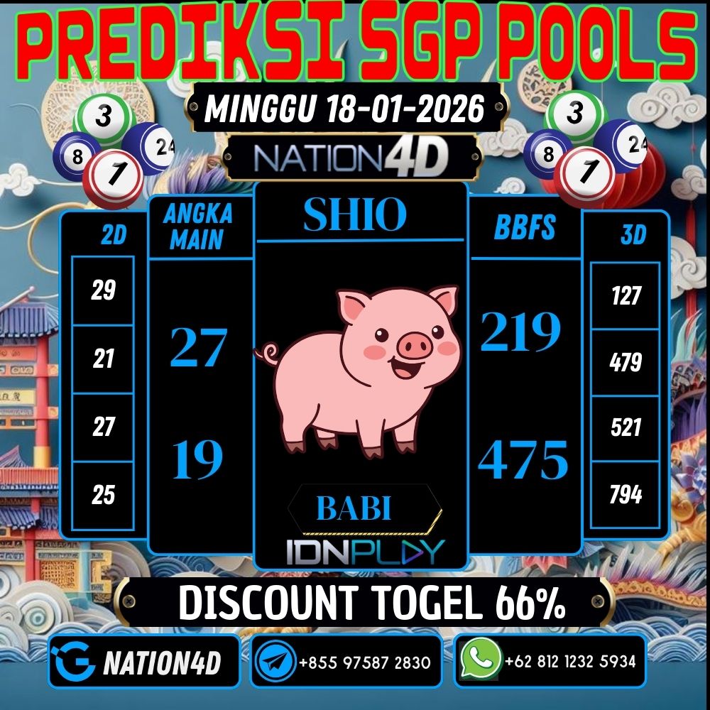PREDIKSI SINGAPORE POOLS / LOTTO