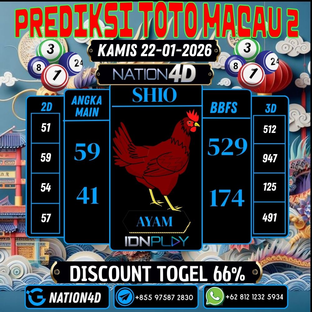 PREDIKSI TOTO MACAU 2