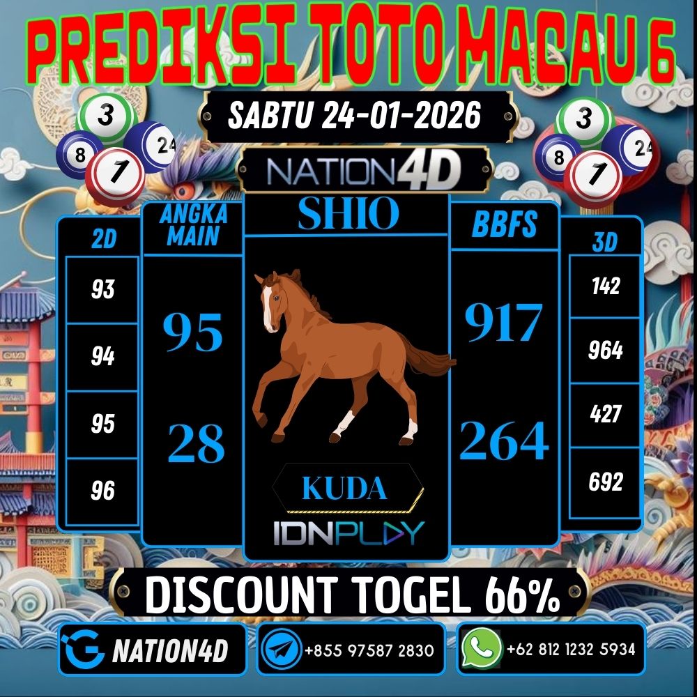 PREDIKSI TOTO MACAU 6