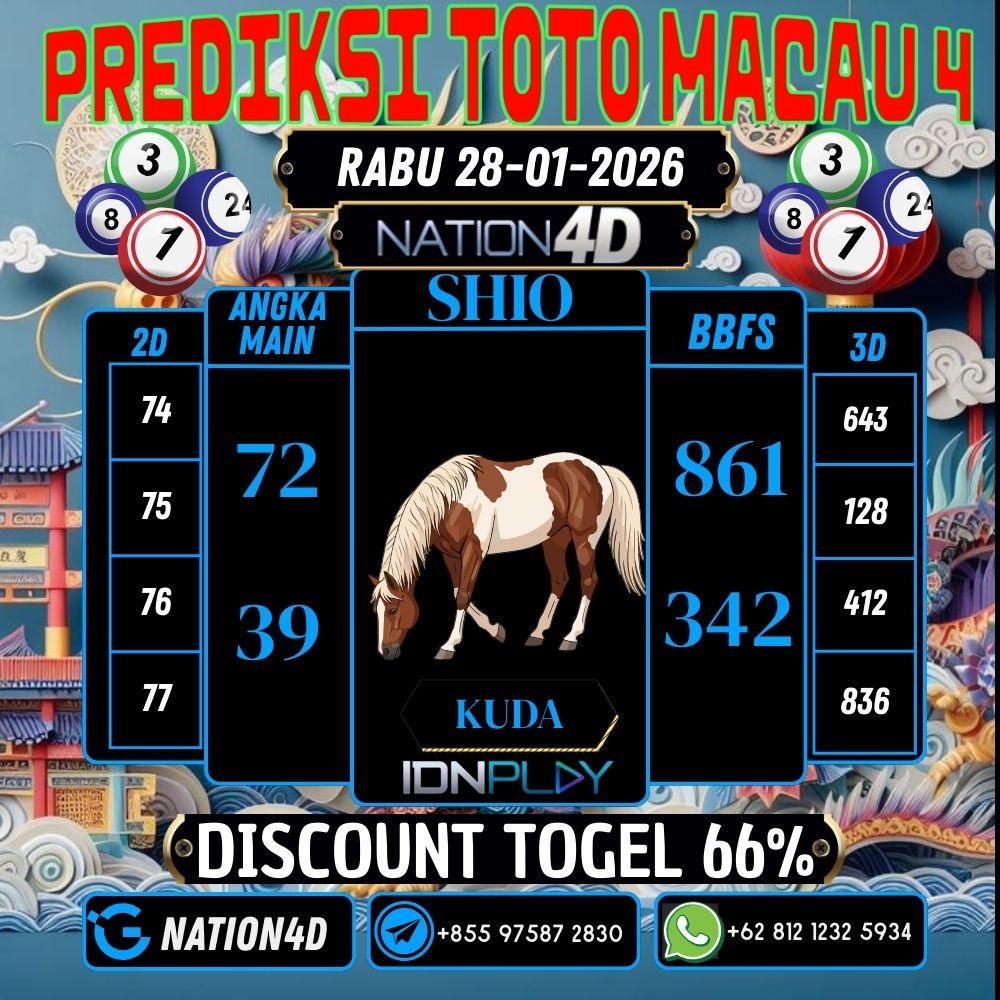 RUMUSAN ANGKA PASARAN TOTO MACAU 4